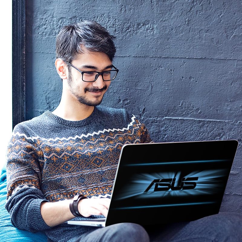 Image of Galaxsia Asus D42 Full Vinyl Laptop Skin /Sticker /Cover for 13 to 13.3 Inches Laptops Laminated-Removable-HD Quality Compatible for Hp-Dell-Sony-Lenovo-Asus etc.(13x9.2 Inches)