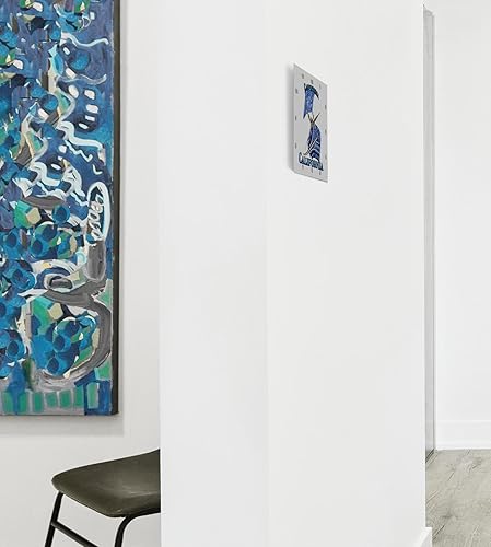 Miniatura 4 de 3dRose Blue Tribal Stingray for Any Vacation to Carpinteria, California - Wall Clocks (dpp-380216-2)