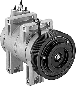 BDFHYK 98490 Air Conditioning A/C Compressor with Clutch Compatible with Nissan Rogue 2008-2013 L4 2.5L, Compatible with Nissan Rogue Select 2014-2015 L4 2.5L