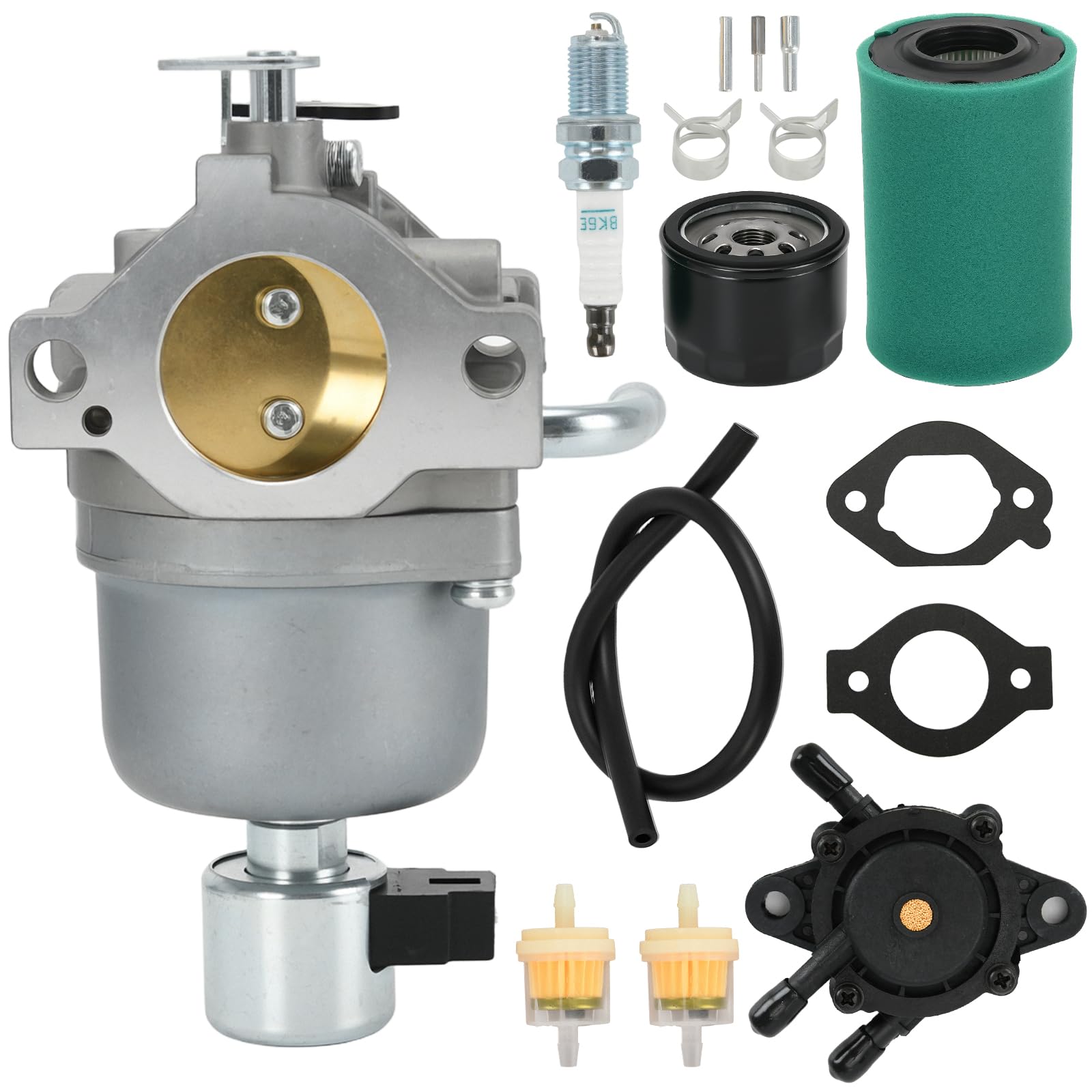 Carburador 22-853-02-S compatible con motores Kohler serie 5400 KS530-3011 KS530-3012 KS540-3011 KS540-3014 KS590-3011 KS595-3018, repuesto 2222. 85302 Motores de cortacésped S Carb