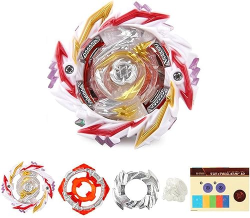 Miniatura 7 de Bey Battle Burst Booster Superking Sparking B-170 02 Abyss Diabolos 5 Fusion' 1S Battling Top Spinning Stater con B-184 LR lanzador bidireccional DB