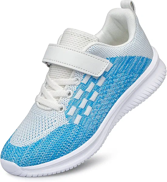 BNV Boys Girls Sneakers Kids Shoes Unisex Lightweight Breathable Athletic Running Tennis Fitness Shoes for Toddler/Little Kid/Big Kid