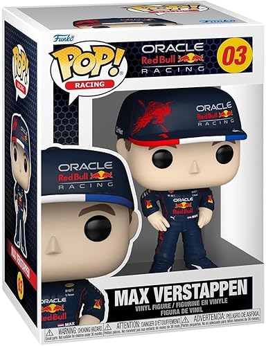Funko Pop! Vinyl Formula 1 - Max Verstappen - Red Bull F1 - Figura de vinilo coleccionable - Idea de regalo - Producto oficial - para niños y