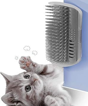 cat brush wall mounted