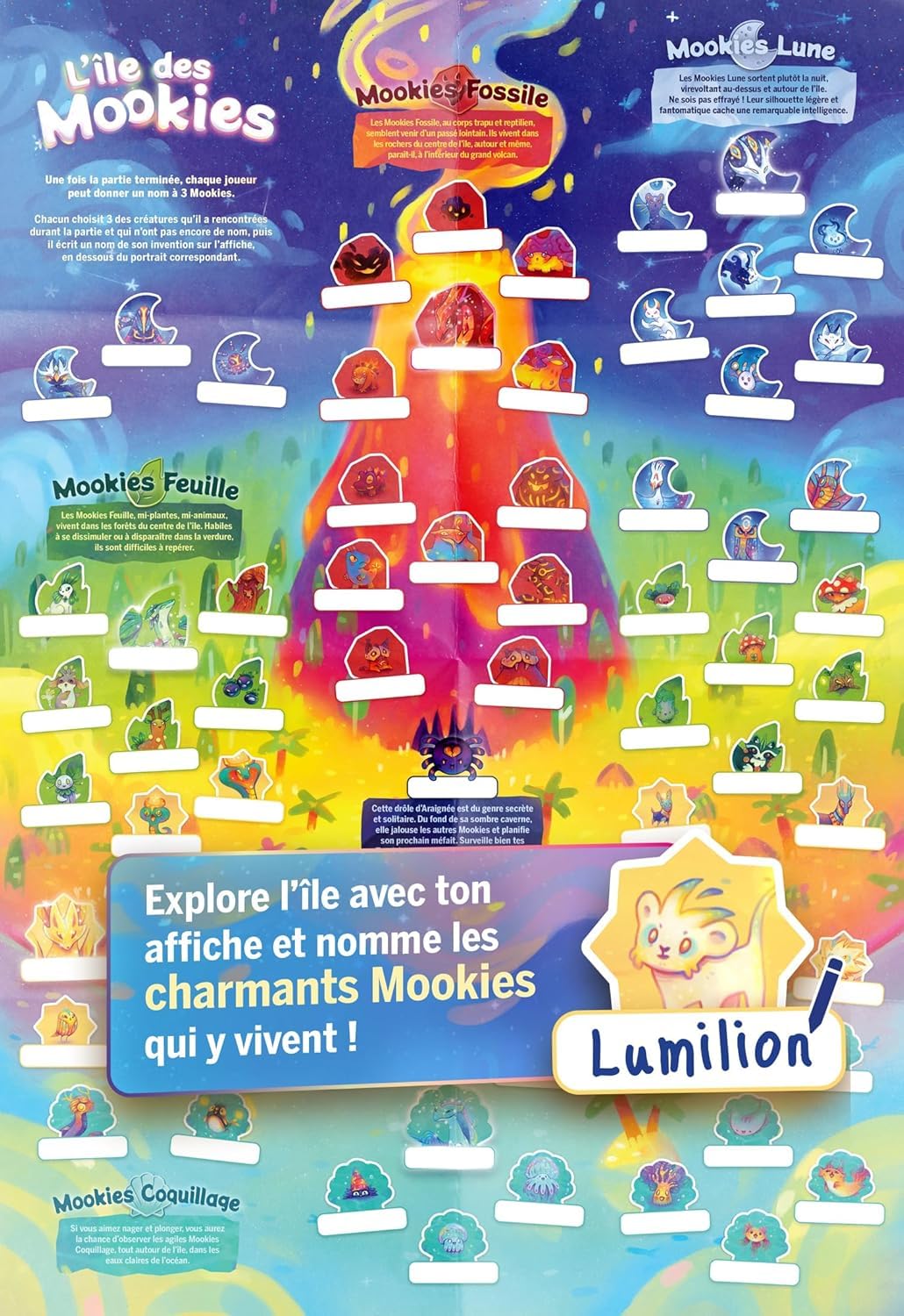 Set L'ile des Mookies + Prey Another Day versione francese + 1 Decap Blumie (Mookies + Prey)