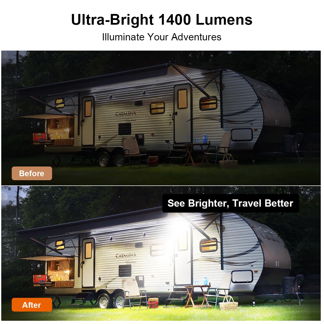 Technical Precision Replacement for Kenworth T800 Year 2023 4X6IN RECT. HIGH Power LED Headlight WSUPER Bright LED Dual FUCT. Light 6 White LED Light BAR