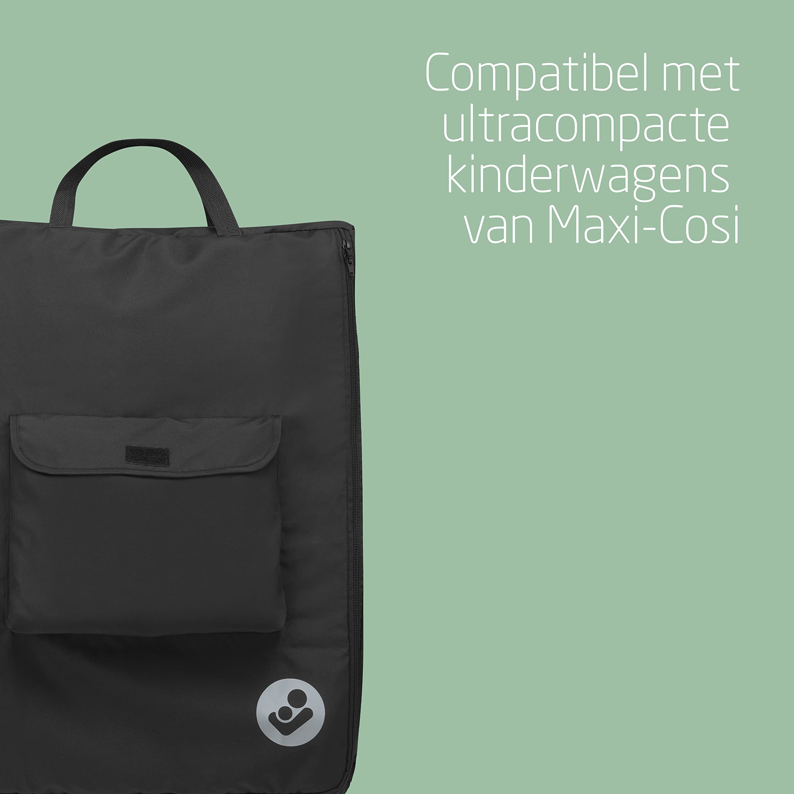 Maxi-Cosi Ultra Compact Travel Bag, Travel Bag for Strollers, 67 x 45 x 11 mm, Compatible with All Ultra Compact Maxi-Cosi Pushchairs and Buggies, Black Baby Products