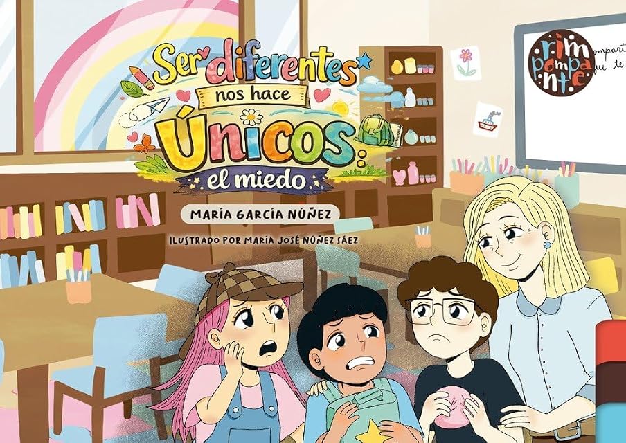 Portada de Ser diferentes nos hace únicos. El miedo
