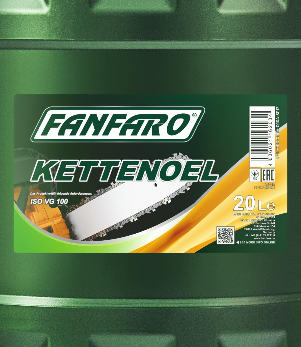 FANFARO FF1101-20 Olio per catena 20L