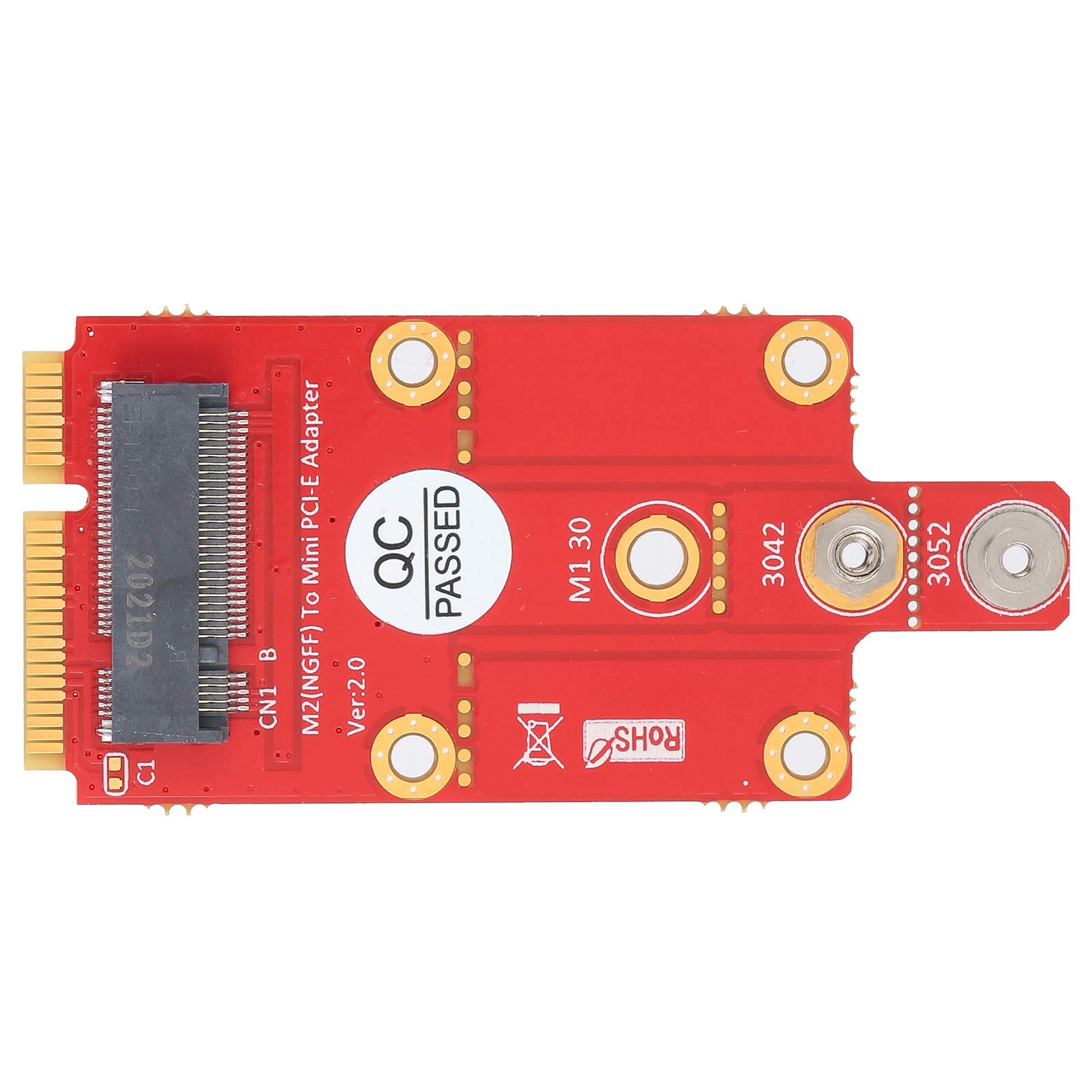 Adapter M2 Key B na Mini PCIE Trwały moduł konwertera umożliwia karty WWAN SSIC z gniazdem M2 do łączenia się z gniazdem Mini PCIE do komputerów stacjonarnych i komputerów stacjonarnych