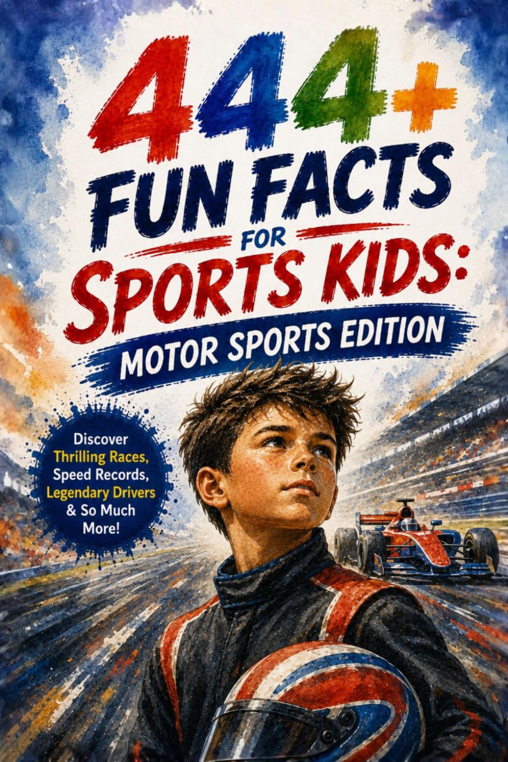 444 + Fun Facts for Sports Kids: Motor Sports Edition: Discover Thrilling Races, Speed Records, Legendary Drivers & So Much More! (The Ultimate Gift for Motor Sports Fans & Young Readers)