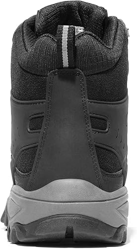 Miniatura 4 de NORTIV 8 Botas de punta de acero impermeables para hombres, botas industriales de seguridad antideslizantes