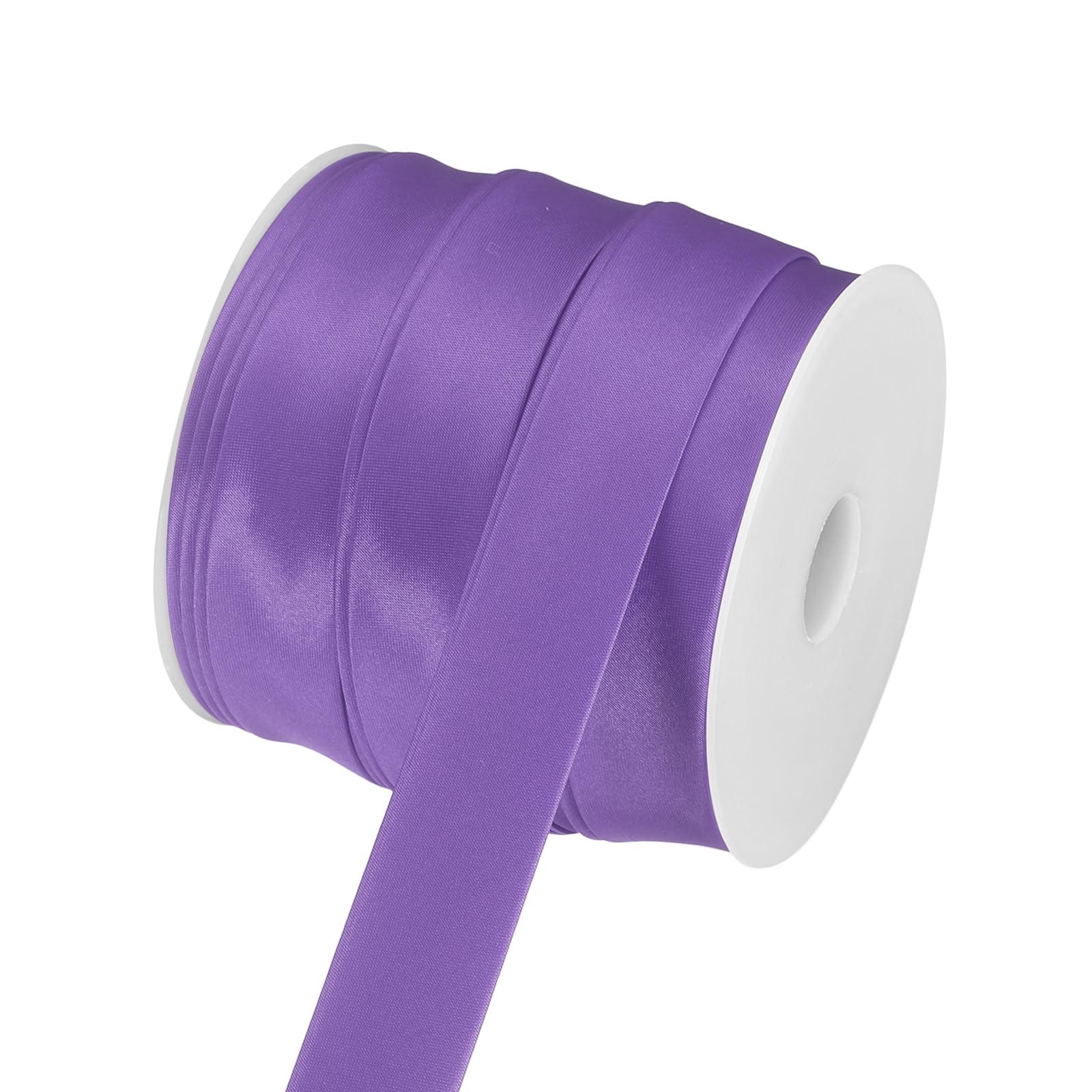 Ruban de biais en satin violet double pli pour réussir des bordures nettes sans effort