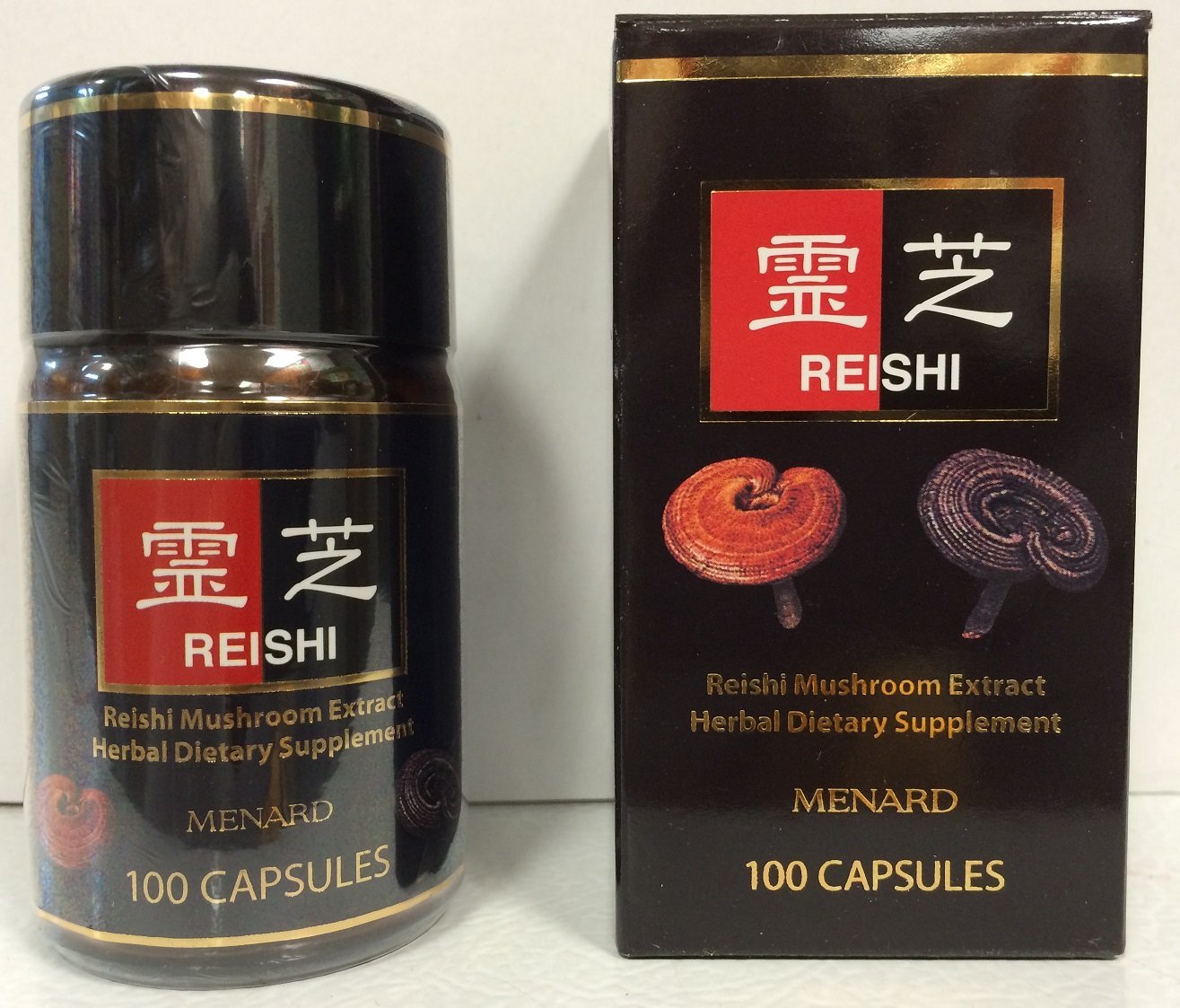 Reishi Mushroom Extract By Menard (100 Capsules)