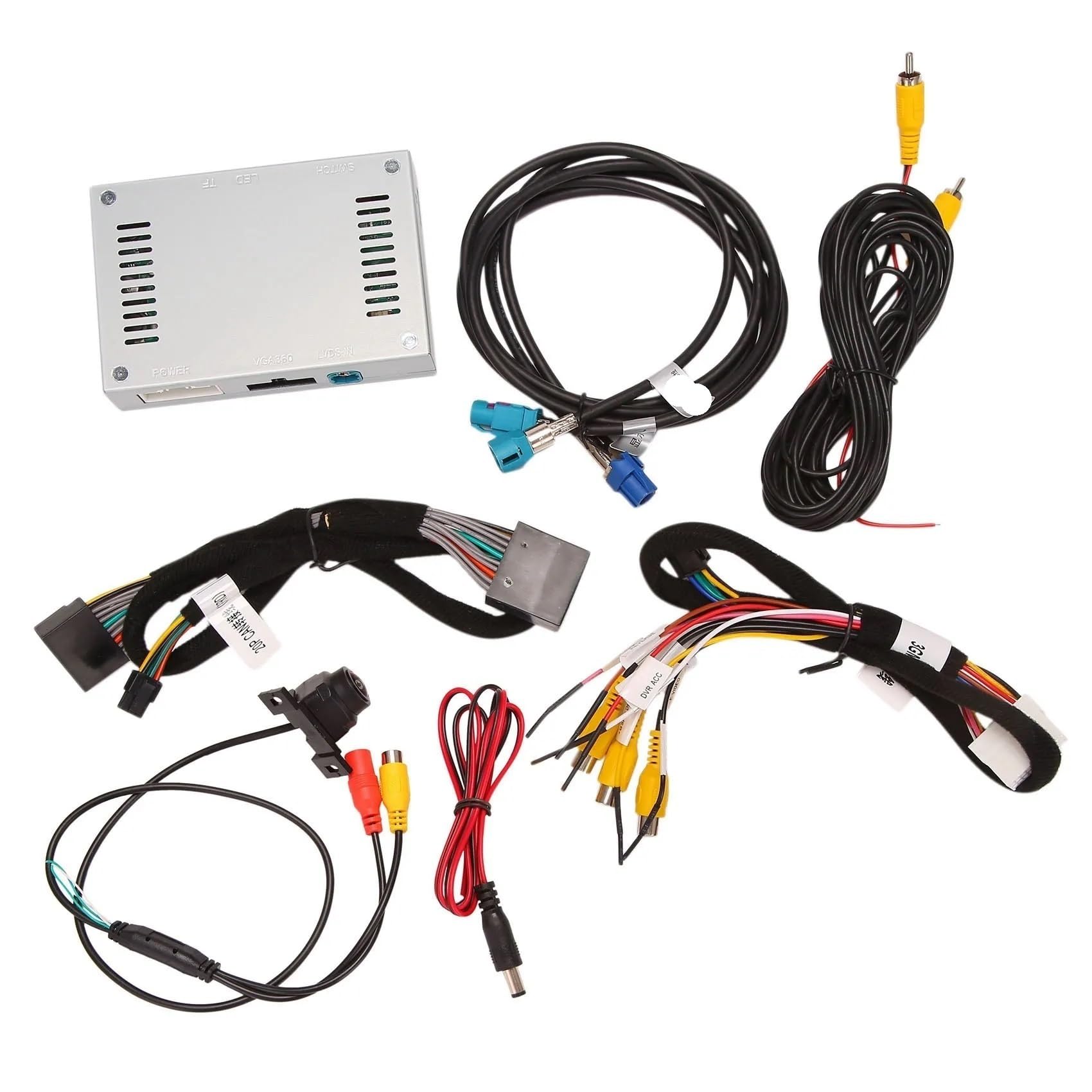Caméra recul voiture Audi A1 8X kit décodeur interface écran origine - 7