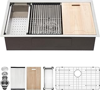 30 Kitchen Sink Undermount - Kichae 30x18 Und...,