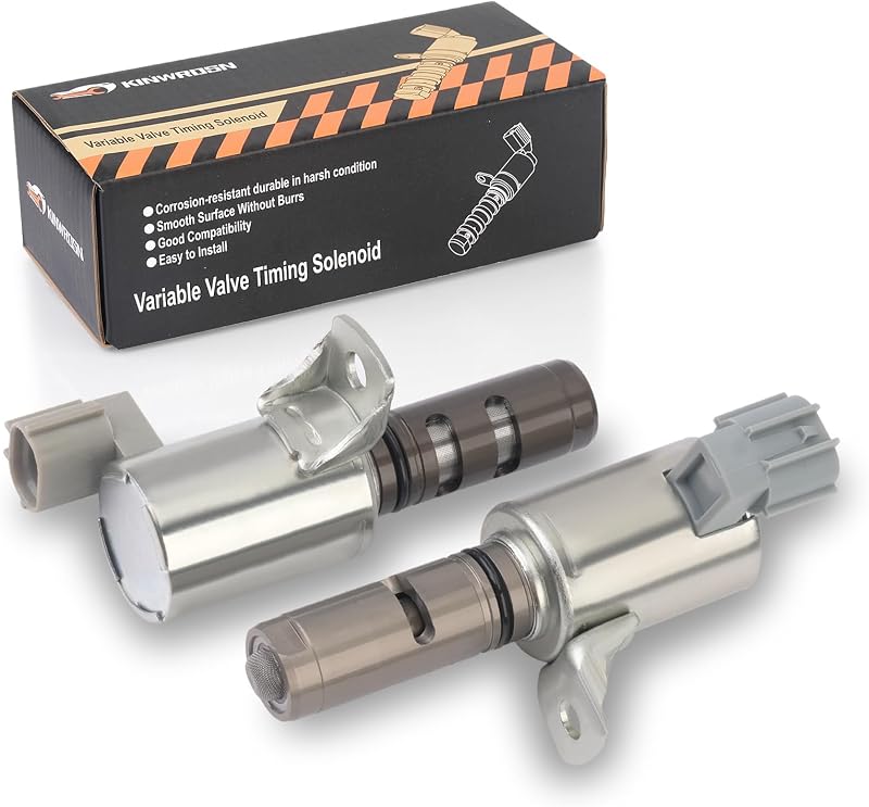 Kit de solenoides de comando variável de válvulas Kinwrdsn para Ford Escape, Fiesta, Fusion e Transit Connect – 2 unidades
