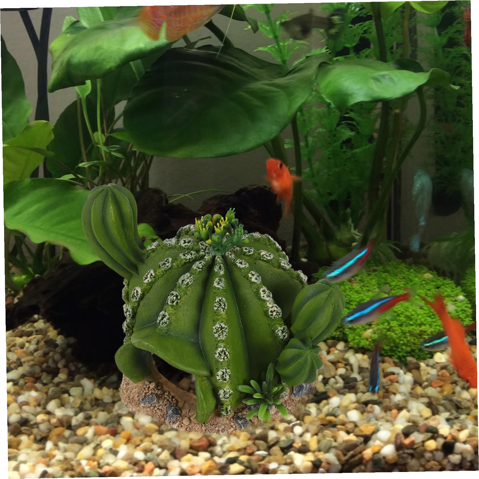 INOOMP 2 Pezzi Di Piante Di Rettili Decorazioni Per Cactus Nascondigli Per Rettili Accessori Per La Scatola Di Alimentazione