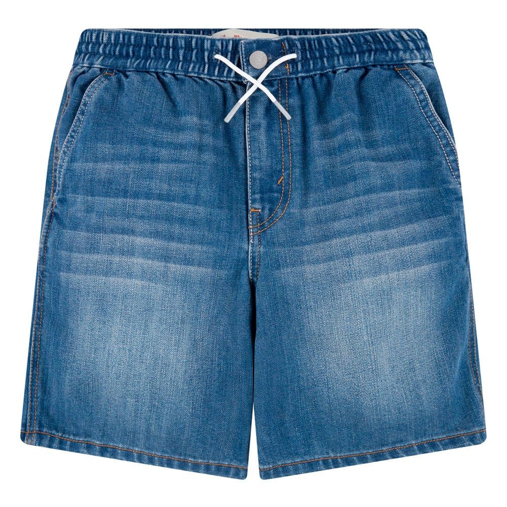 Levi's Kids Pantaloncini Di Jeans - Shorts In Denim Elasticizzato Per Bambini E Ragazzi, Vita Media - Foto 6