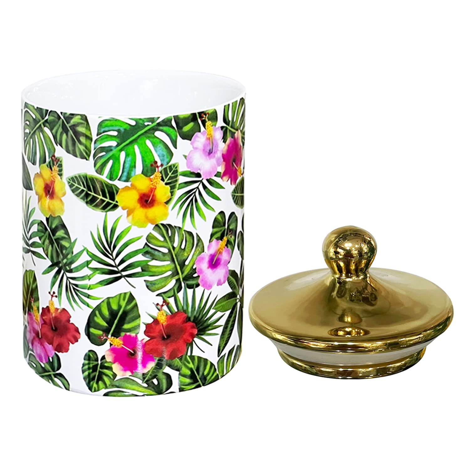 Lemon Tree Ceramic Barni 1000 ml Storage Container Jar Design