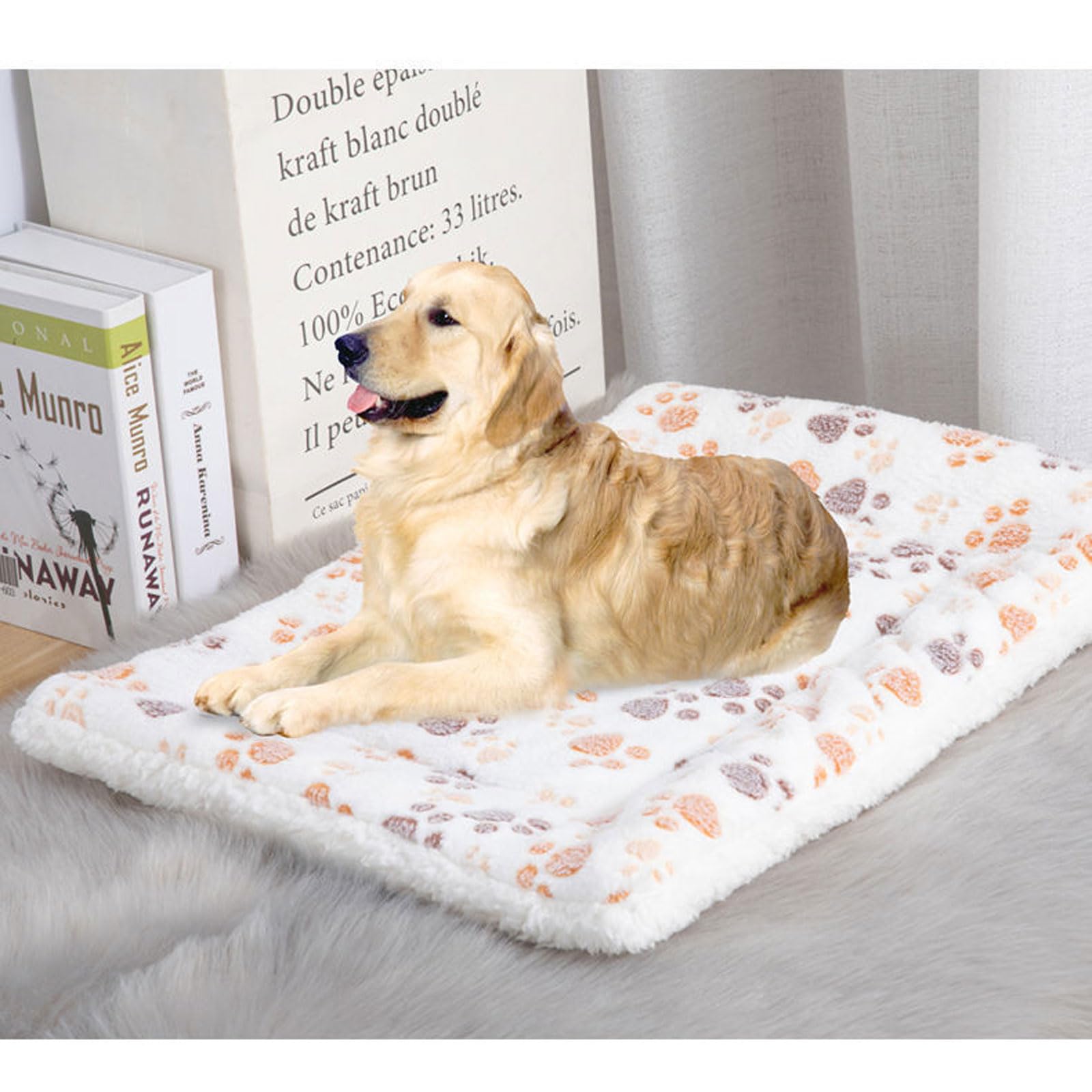 Haustier-Sofa Mit Hohem Rand – Plüsch, Waschbar, Rutschfest, Größen S Bis XXL Für Hunde & Katzen