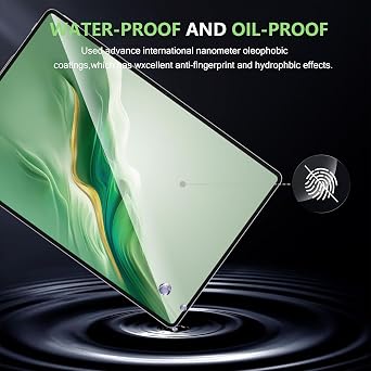 for Honor Magic Pad 2 Screen Protector,9H Hardness Anti-Scratch Tempered Glass flim, Case Friendly-2 PACK