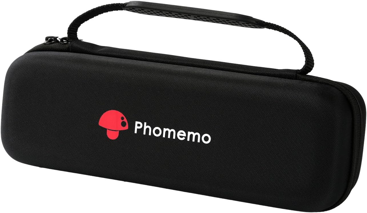 Phomemo M832 A4 Printer Bag - Portable Case Compatible With M832 Thermal Printer for Travel, Home, Photo, Invoice, Contract - Black (Only Bag)