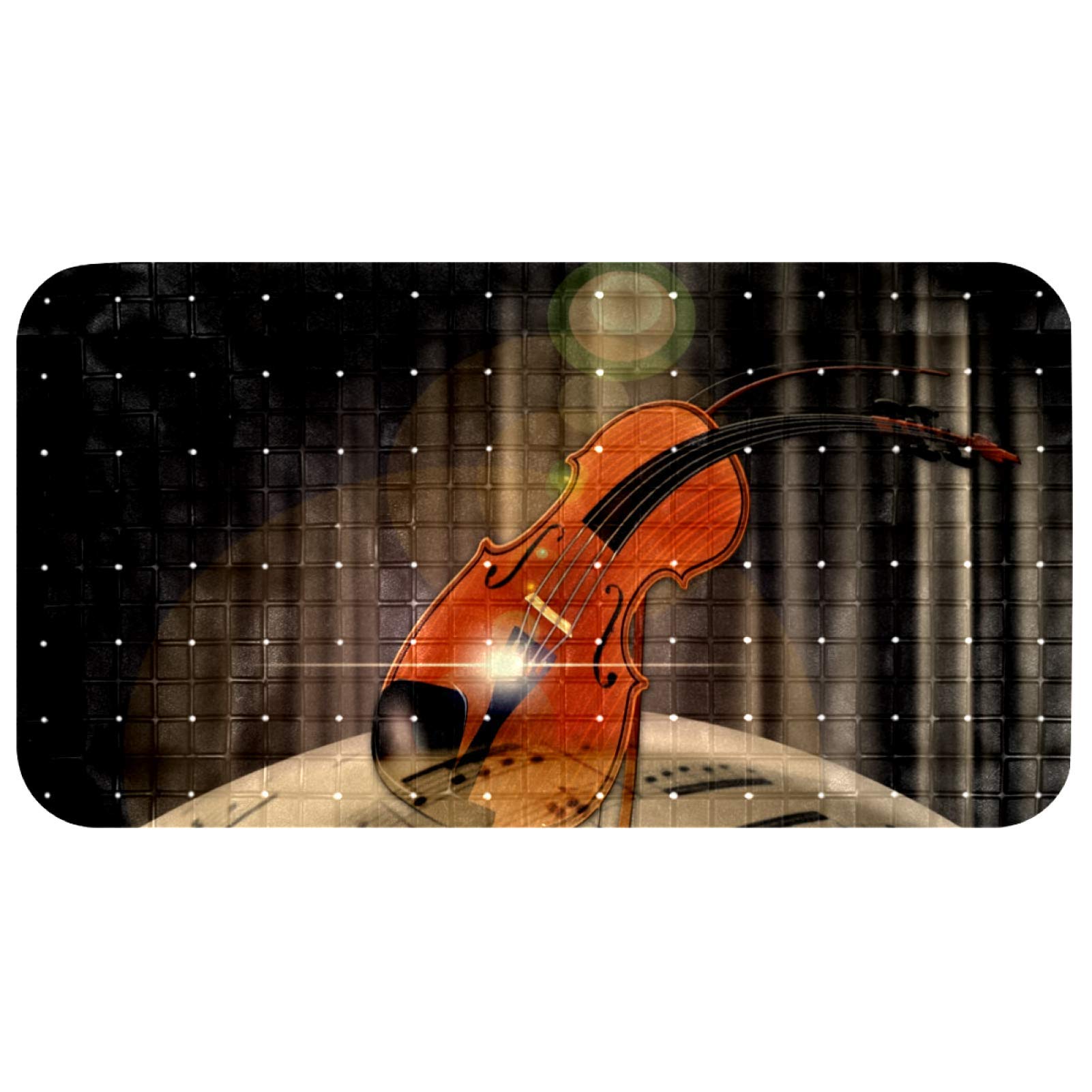 Tapis de bain antidérapant Bennigiry anti glisse pour le marbre