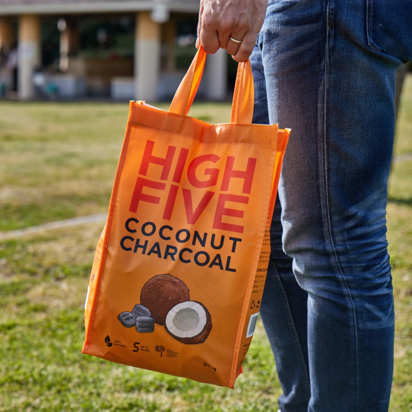Amazon.co.jp: (ハイファイブ)High Five Coconut Charcoal Briquetts 