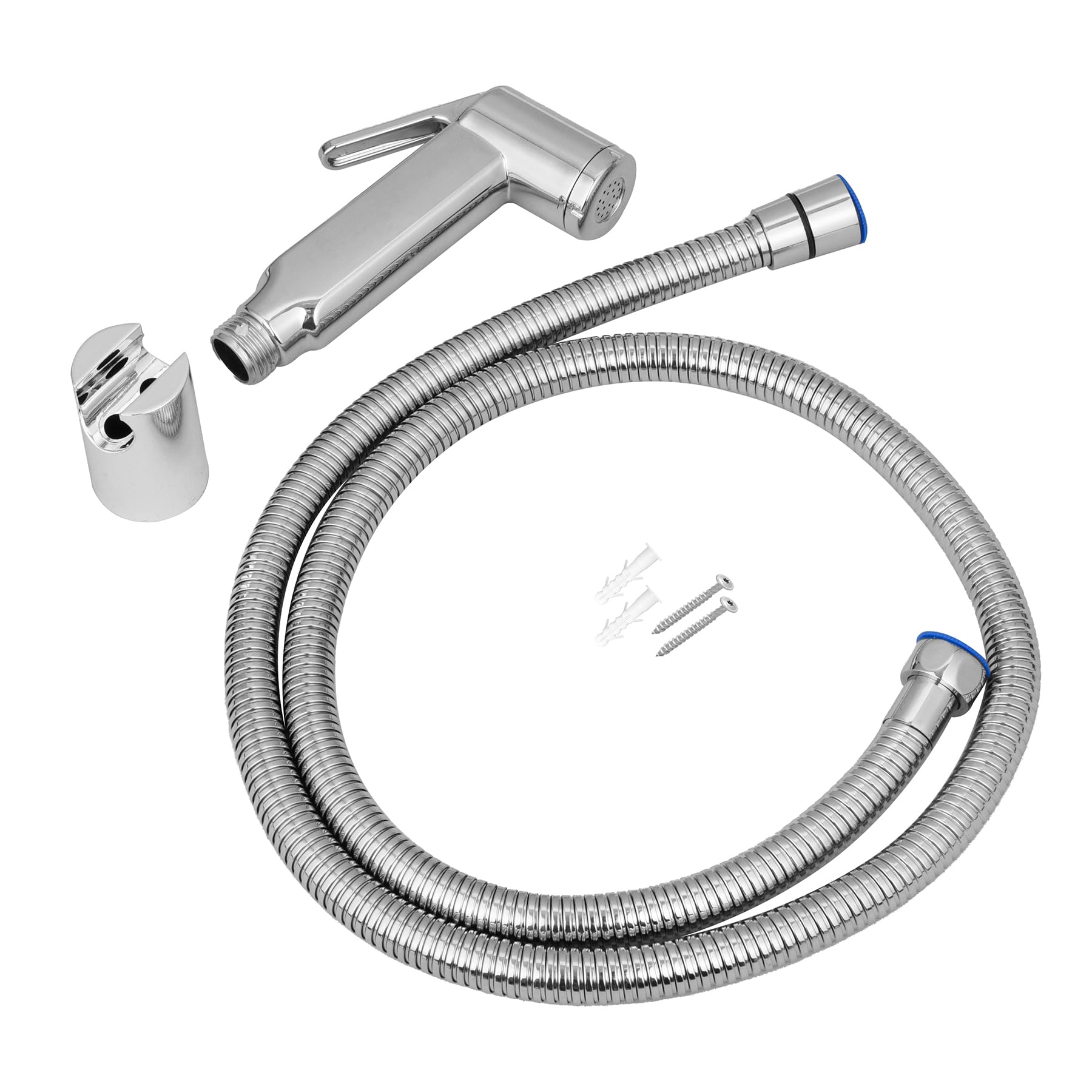 Kuber Industries Health Faucet | Stainless Steel Jet Spray for Toilet | Health Faucet for Toilet | Hand Faucets with Hose & Wall Hook | Toilet Opal Health Faucet | Silver (B0CGVCST2M) Amazon Price History, Amazon Price Tracker