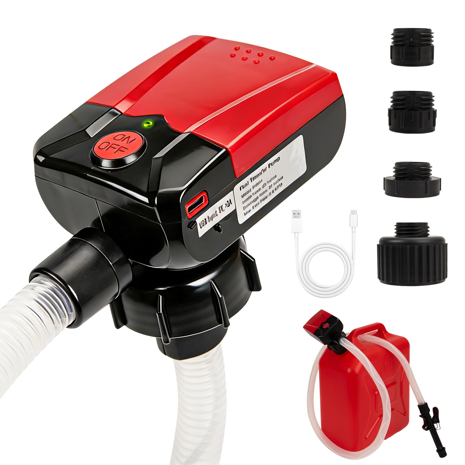 SLOTHZTECH Automatic Portable Fuel Transfer Pump