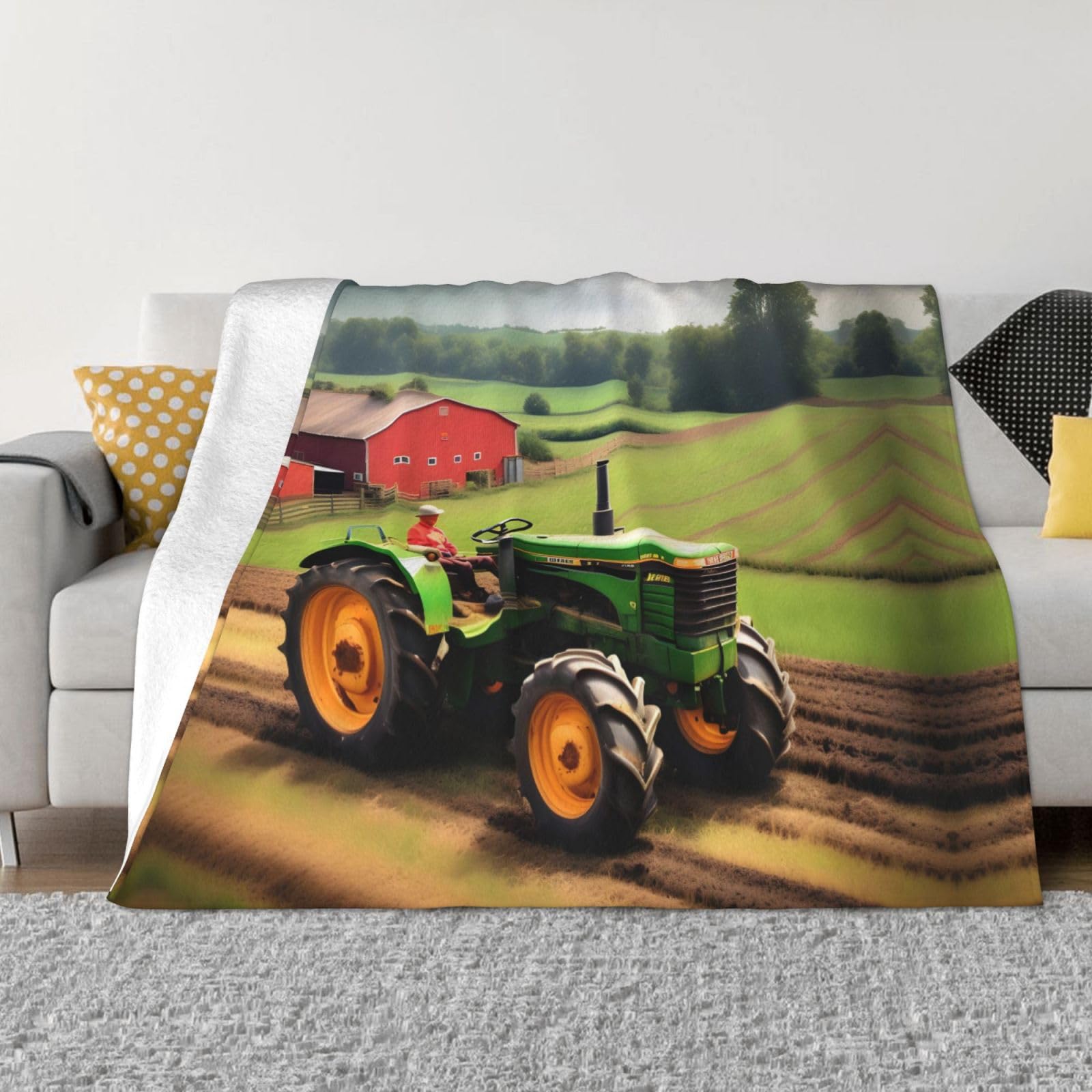 Couverture polaire flanelle plaid doux chaud lit canapé extérieur