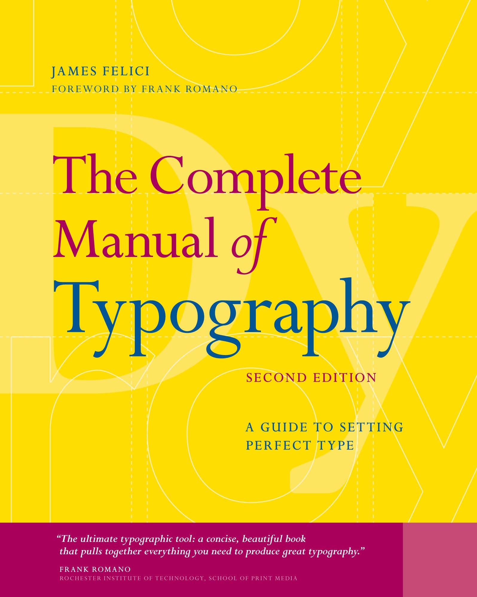 Manual of Typography pour acquérir les règles de l'art du design