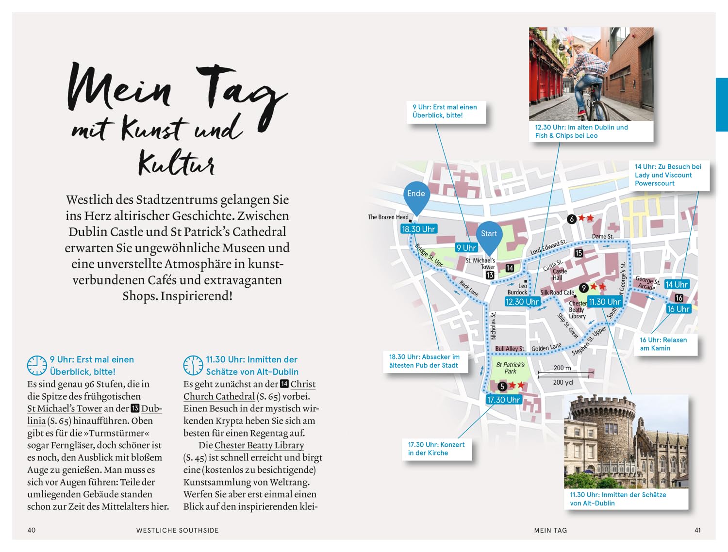 Baedeker SMART Reiseführer Dublin: Reiseführer mit Spiralbindung inkl. Faltkarte und Reiseatlas