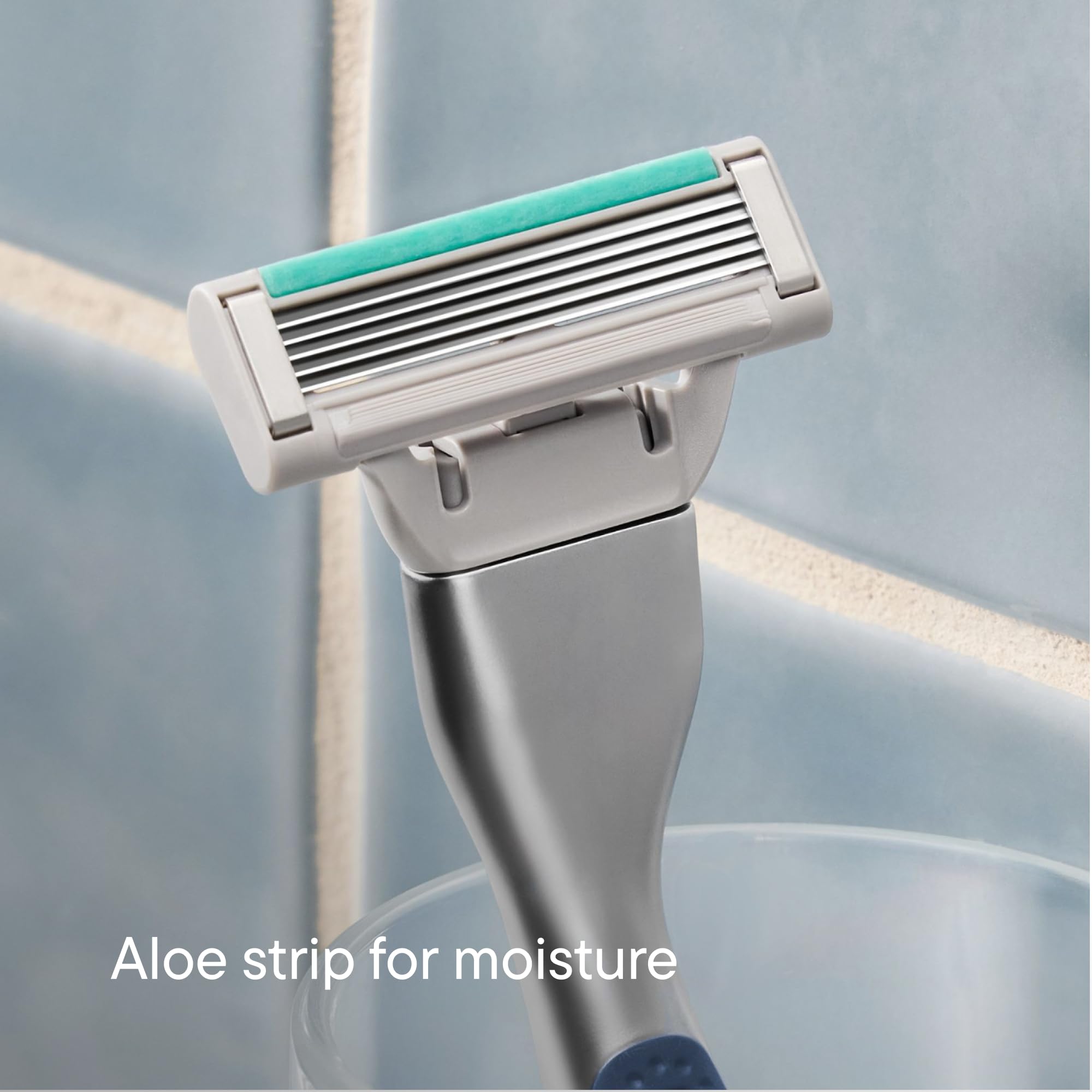 Harry's Plus - Cartucce di ricambio per lamette di rasoio, confezione da 10, 5 lame con rifinitore di precisione, compatibili con rasoi Harry's Plus da uomo