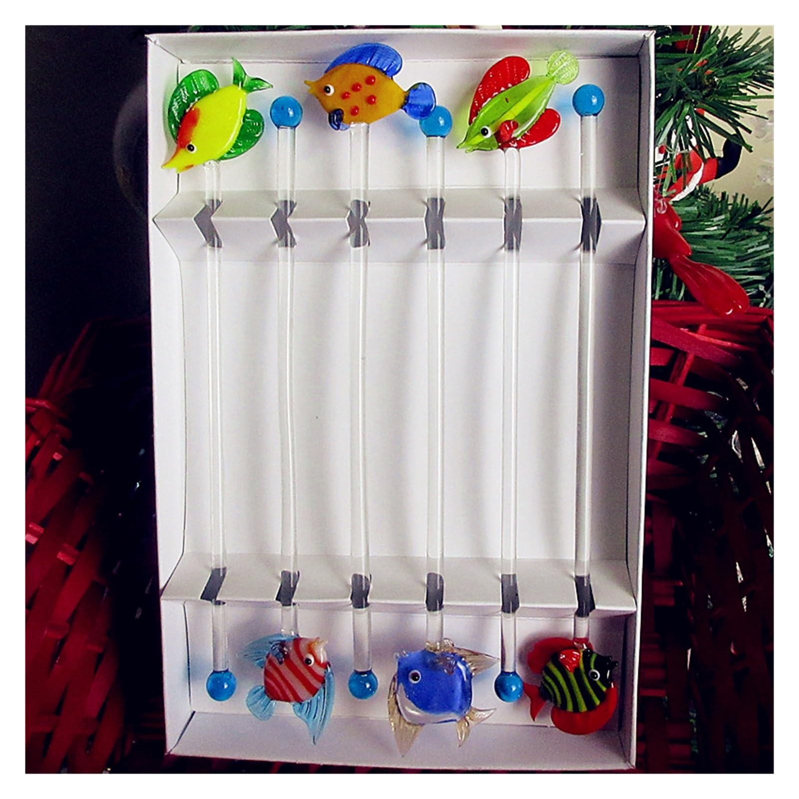 EKENOZ Glas-Kaktus-Statue, Glas-Swizzle-Stbchen,  Vintage-Glas-Rhrstbchen, Stir Sticks, Rhrstbchen, Cocktail-Stel.  Barzubehr. Trinkgeschirr Deko (Color : Multi) : Amazon.de: Kche, Haushalt  & Wohnen
