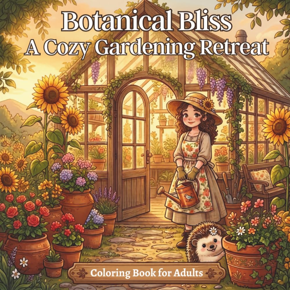 Botanical Bliss: A Cozy Gardening Retreat.