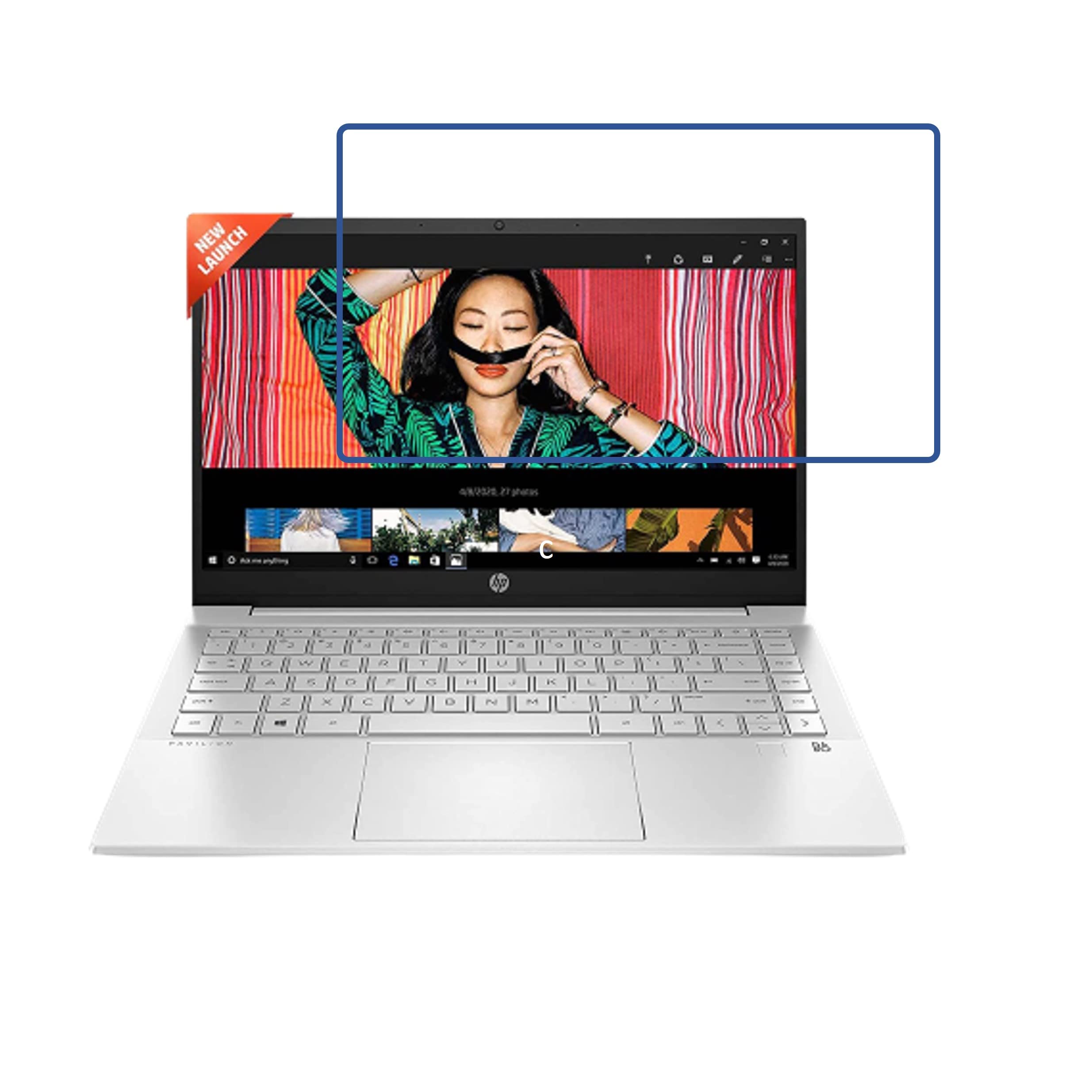 DVTECH� 9H Flexible Unbreakable Scratch resistance Leptop Screen Guard for HP Pavilion 14 11th Gen Intel Core i5 14 inch (35.6cm) (Not a Tempered glass) (B0BHZQX2MF) Amazon Price History, Amazon Price Tracker