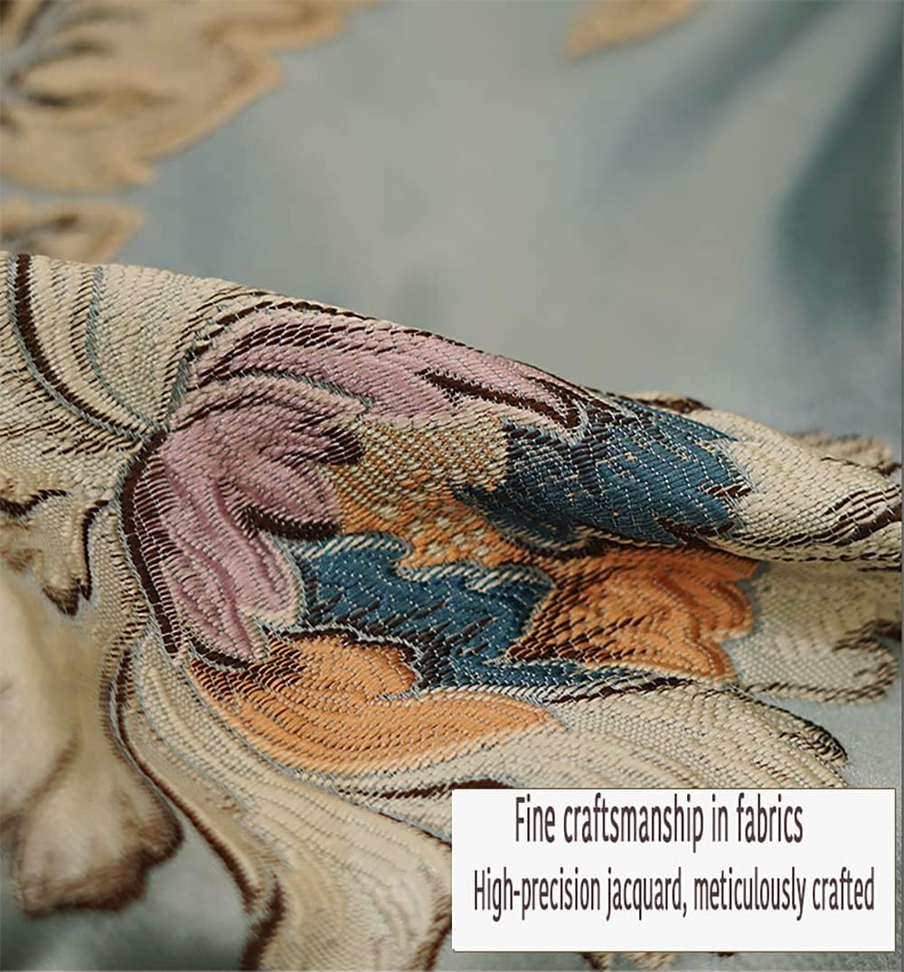 The Grey-blue Coloured Jacquard Rectangular Table Runner Is Non-pilling And Non-fading. Elegant, Modern And Stylish Table Decoration For Dining And Coffee Tables(Size:30 * 180cm,Color:Gray blue)