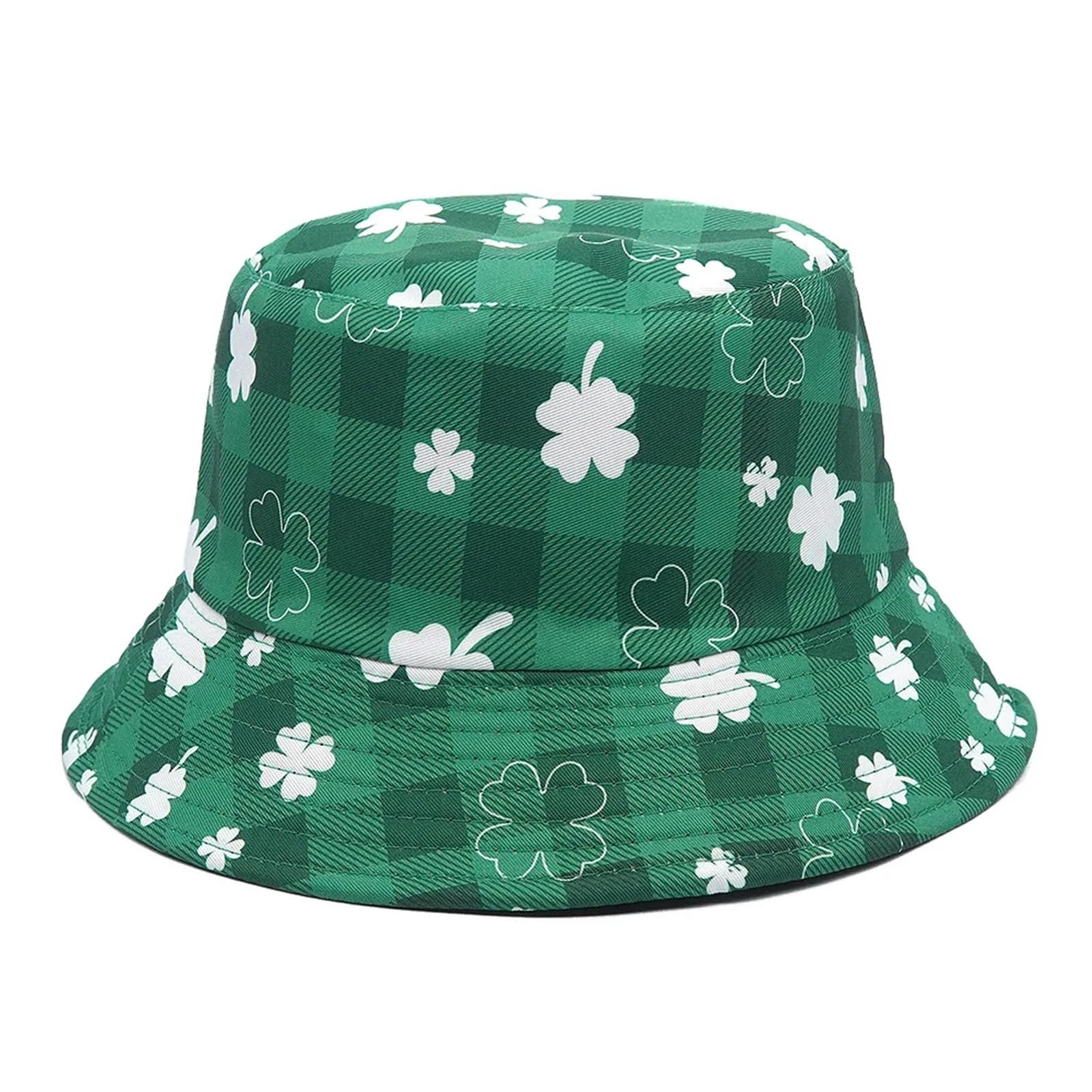 TRRYUIP Bucket Hat Bucket Hats Animal Letter Print Fisherman Hat Summer Sun For Women Men Reversible Fishing Cap(Color-25)
