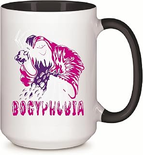 Bogyphobia Monsters Gift Ideas for Kids and Teens 11oz 15oz Inner Color Accent Mug