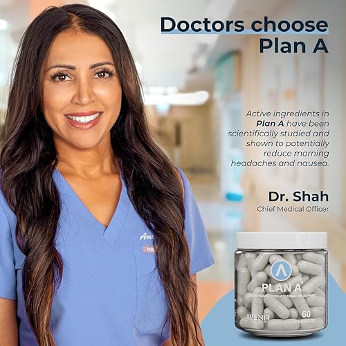 Miniatura 4 de Plan A  Alivio posterior a la celebración y restauración matutina  Electrolito para deshidratación y dolor de cabeza  Dihidromiricetina DHM y L