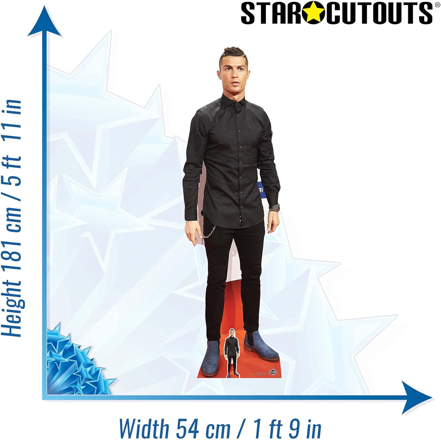 Prоmо Dіѕсоunt Uр Tо 70% оƒƒ STAR CUTOUTS Life Size Cardboard Cut Out Christiano Ronaldo, Multi-Colour, 181cm Tall Uр Tо 50% оƒƒ STAR CUTOUTS Life Size Cardboard Cut Out Christiano Ronaldo, Multi-Colour, 181cm Tall