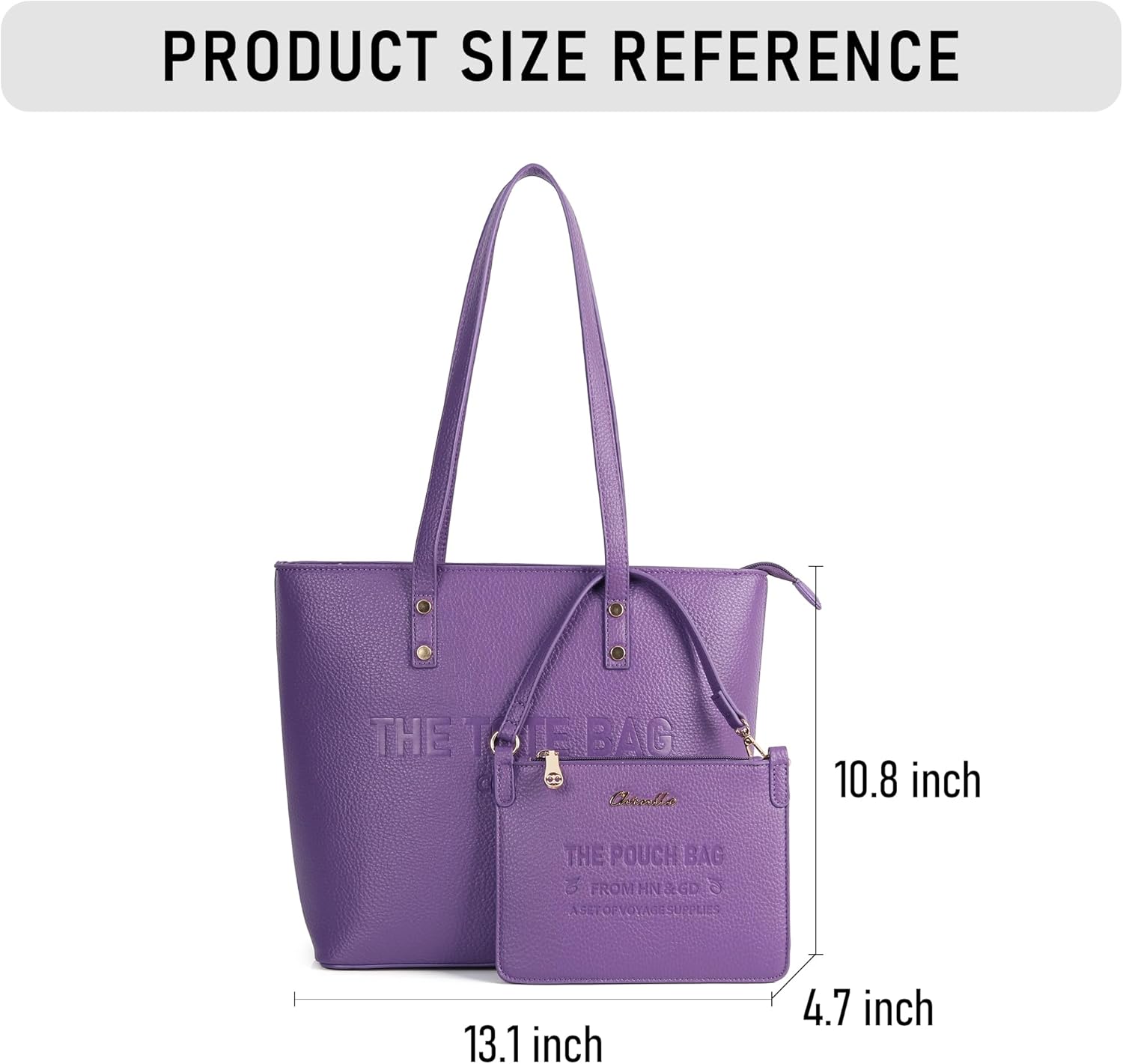 Chinllo Tote Bag for Women, Medium Top Handle Handbags Purse