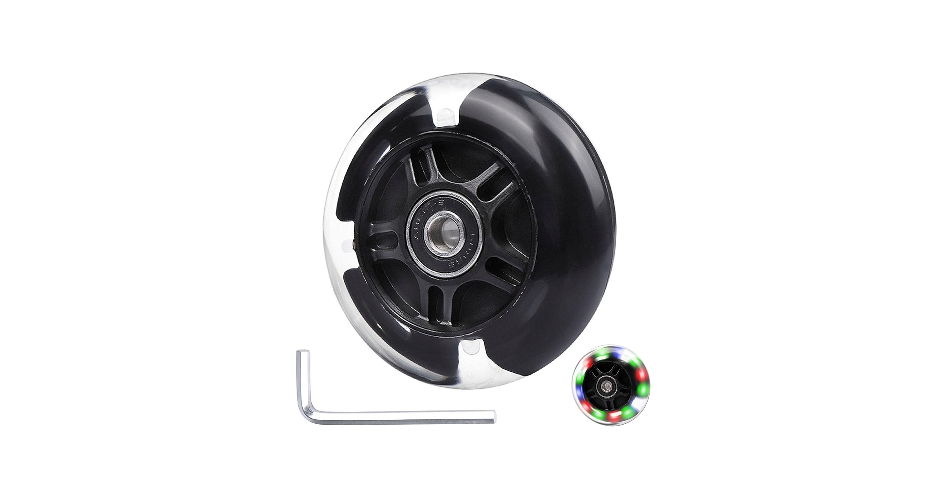 Amazon.com: Gladeer 1-Pack 80mm Light Up Scooter Wheel Rear