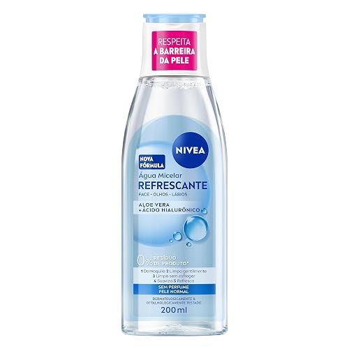 NIVEA Água Micelar Solução de Limpeza 7 em 1 Refrescante 200ml
