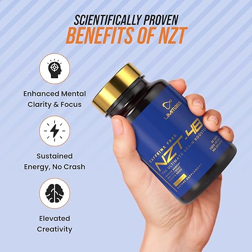 Miniatura 2 de NZT-48 Premium Brain Booster - Nootrópico - Suplemento cerebral sin cafeína para memoria + enfoque + energía natural - Sin cafeína,