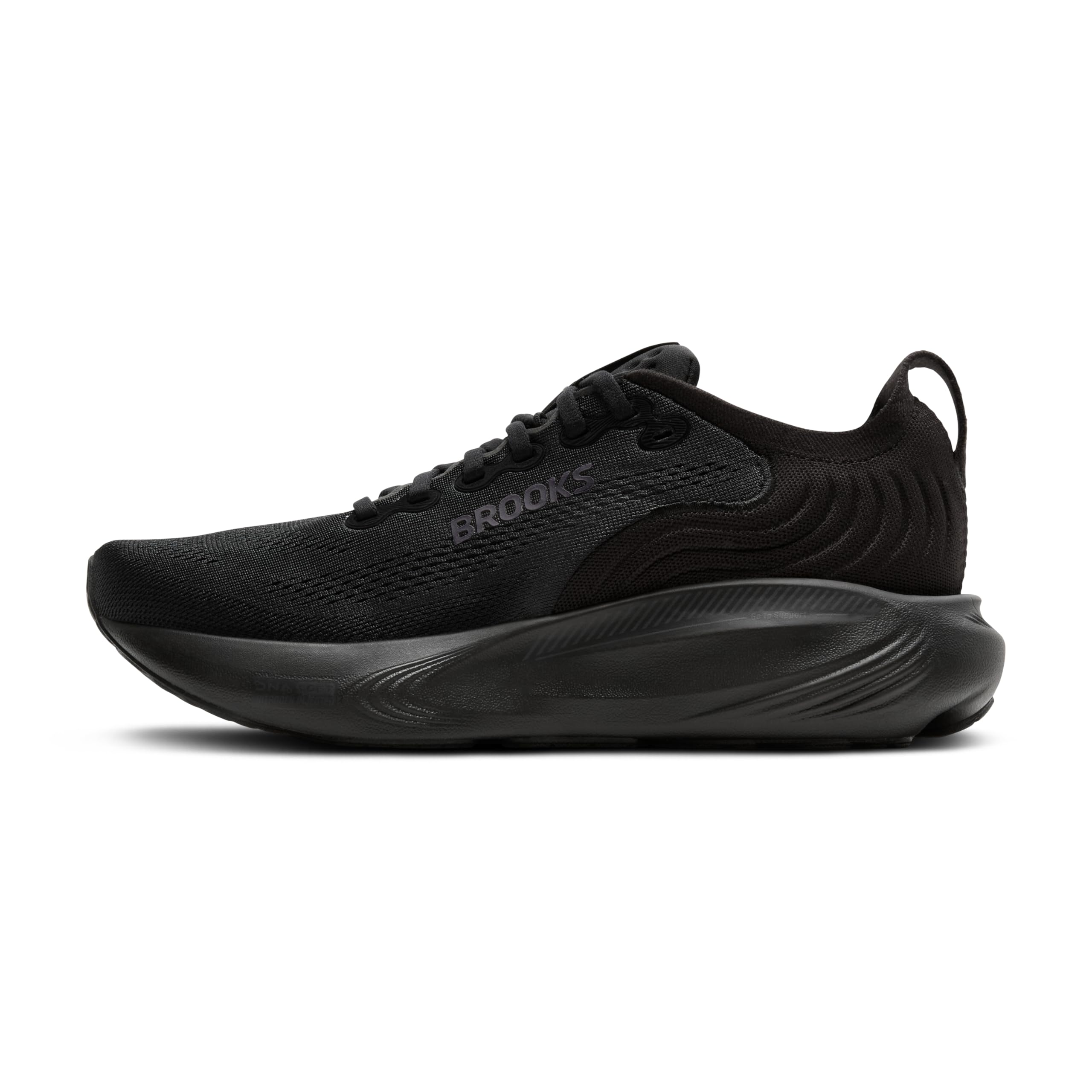 Brooks Damskie buty sportowe Adrenaline Gts 25, Czarny czarny hebanowy, 36 EU