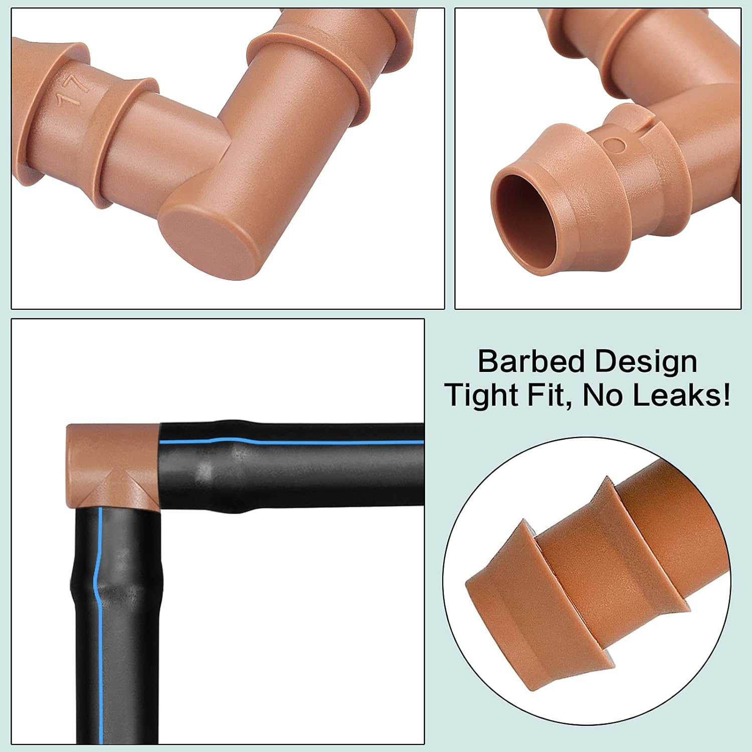 80% оƒƒ Dіѕсоunt iMopo 21-Pack Drip Irrigation Universal Barbed Elbow Fitting, Barbed Connectors for 1/2 Drip Tubing Blасk Frіdау - 50% оƒƒ iMopo 21-Pack Drip Irrigation Universal Barbed Elbow Fitting, Barbed Connectors for 1/2 Drip Tubing