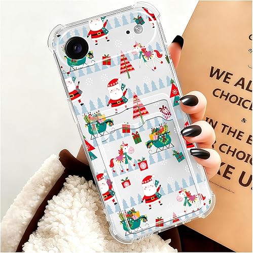 Miniatura 151 de Branwen Funda para iPhone 11 de 6.1 pulgadas, diseño de cascanueces y bailarina, cartera transparente a prueba de golpes, funda de bolsillo de TPU